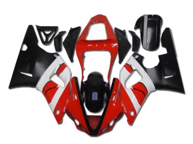 Carénage R1 00-01 - Rouge Blanc Noir