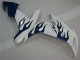 Carénage R1 04-06 - Blanc Bleu Flamme