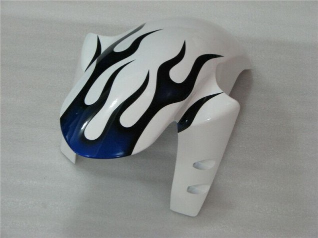 Carénage R1 04-06 - Blanc Bleu Flamme