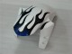 Carénage R1 04-06 - Blanc Bleu Flamme