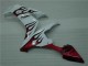 Carénage R1 04-06 - Blanc Rouge Flamme Carénage R1 04-06 - Blanc Rouge Flamme