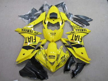 Carénage R1 07-08 - Jaune Noir Motul Fiat