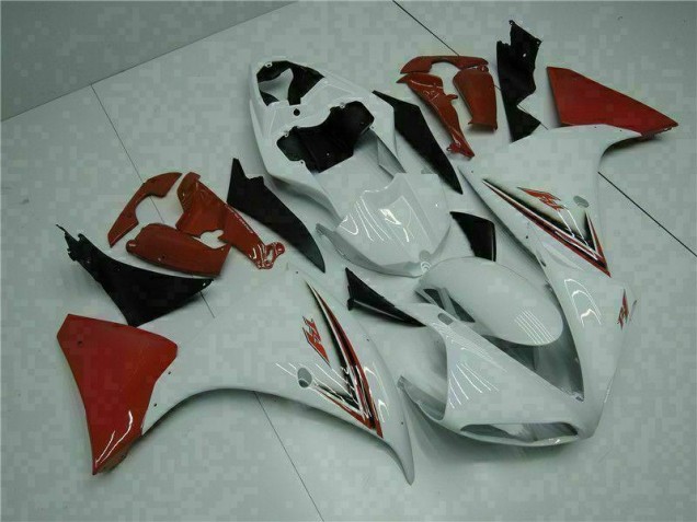 Carénage R1 09-11 - Blanc Rouge