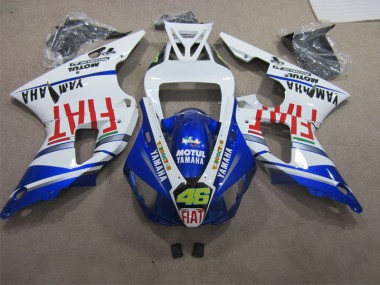 Carénage R1 98-99 - Bleu Blanc Motul Fiat 46
