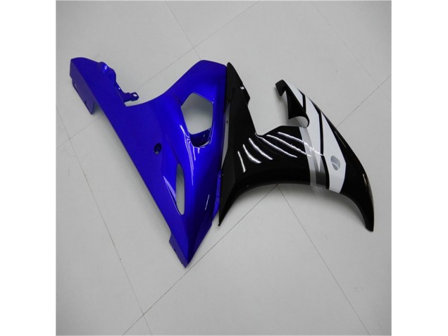 Carénage R6 03-05 - Bleu Blanc Noir Carénage R6 03-05 - Bleu Blanc Noir