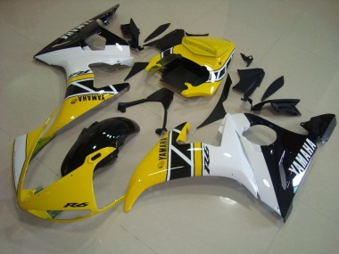 Carénage R6 03-05 - Jaune Anniversary