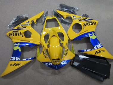 Carénage R6 03-05 - Jaune Motul