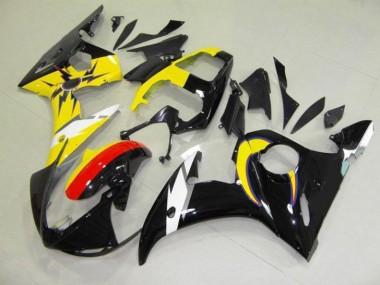 Carénage R6 03-05 - Moon Noir Jaune