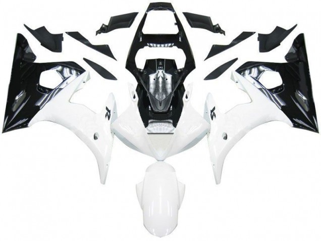 Carénage R6 03-05 - Noir Blanc
