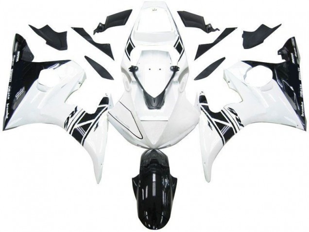 Carénage R6 03-05 - Noir Blanc Tribal Carénage R6 03-05 - Noir Blanc Tribal