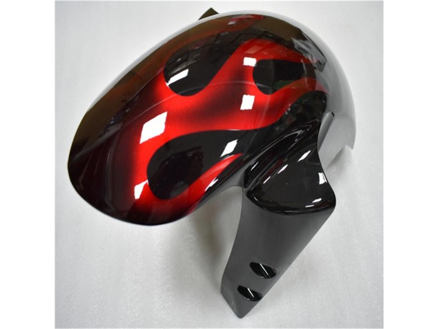 Carénage R6 03-05 - Noir Rouge Flamme Carénage R6 03-05 - Noir Rouge Flamme