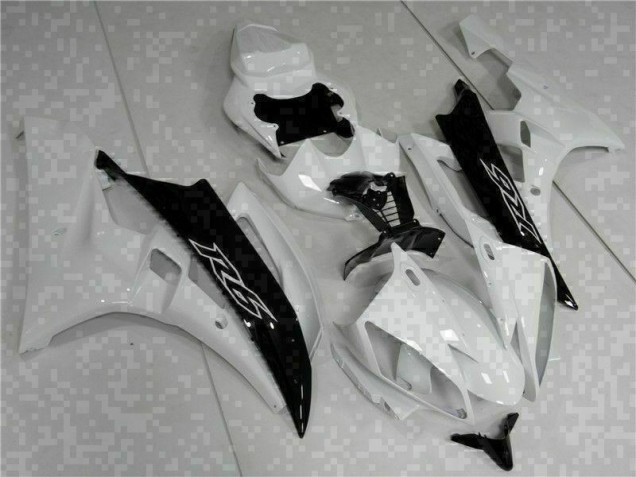 Carénage R6 06-07 - Blanc Noir