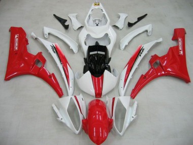Carénage R6 06-07 - Blanc Rouge Michelin