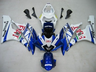 Carénage R6 06-07 - Bleu Blanc Motul Rouge Fiat