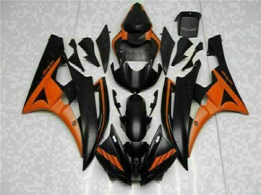 Carénage R6 06-07 - Orange Noir