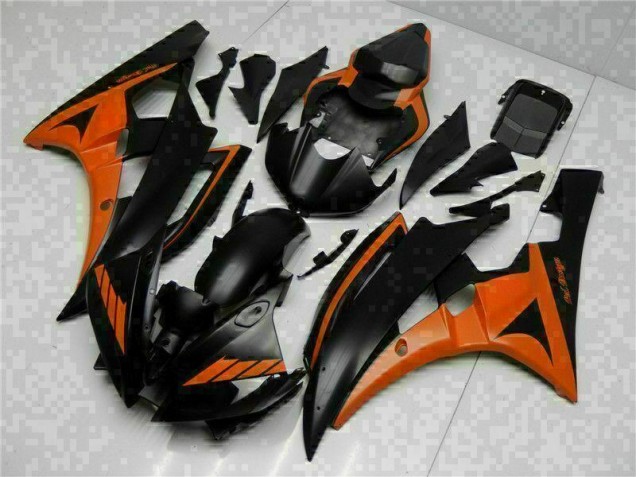 Carénage R6 06-07 - Orange Noir