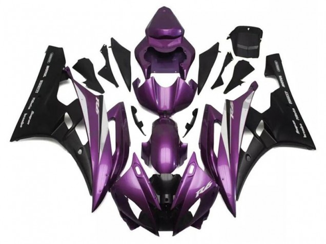 Carénage R6 06-07 - Violet Noir Carénage R6 06-07 - Violet Noir