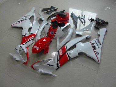 Carénage R6 08-16 - Blanc Rouge Style OEM