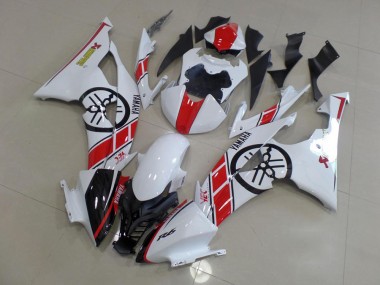 Carénage R6 08-16 - Blanc avec Big Yamaha Logo