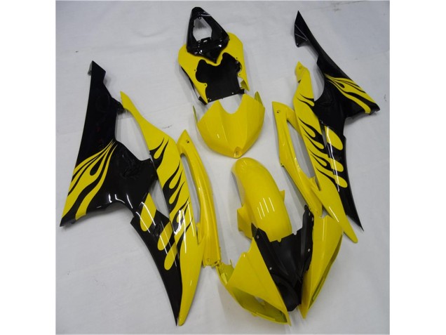 Carénage R6 08-16 - Jaune Noir