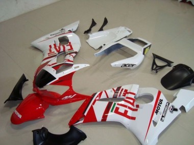 Carénage R6 98-02 - Blanc Rouge Fiat Motul Acer