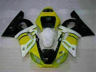 Carénage R6 98-02 - Jaune Blanc