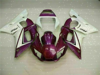 Carénage R6 98-02 - Violet Blanc