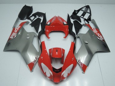 Carénage RSV 1000 03-06 - Argent et Rouge