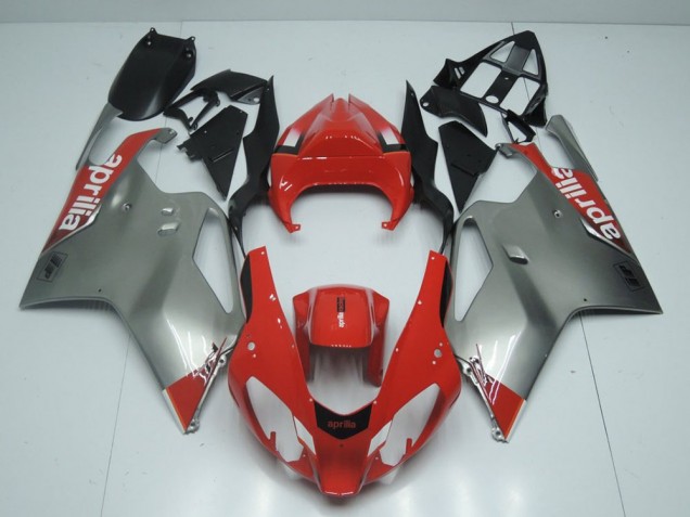Carénage RSV 1000 03-06 - Argent et Rouge