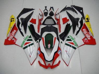 Carénage RSV4 09-15 - Blanc Rouge Alitalia