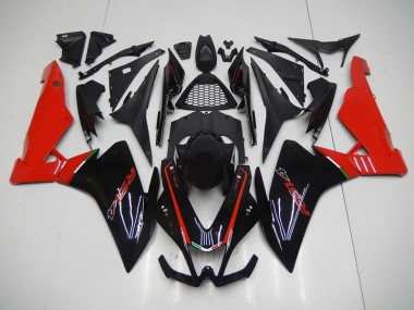 Carénage RSV4 09-15 - Noir Rouge
