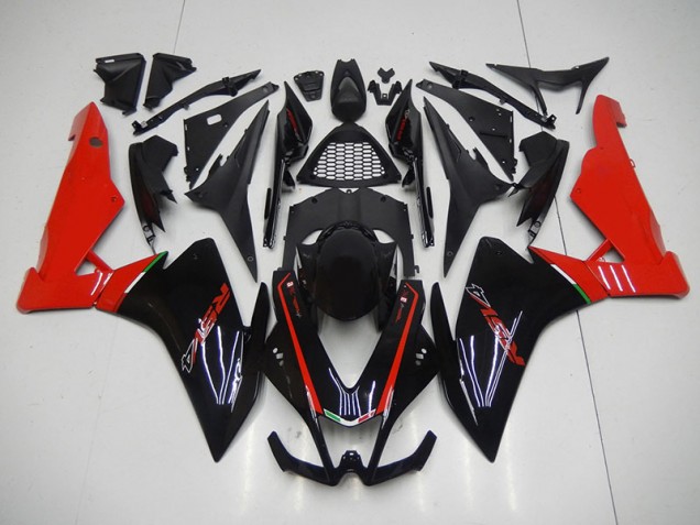Carénage RSV4 09-15 - Noir Rouge