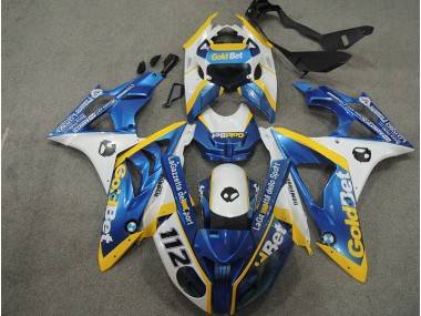 Carénage S1000RR 09-14 - Blanc Bleu GoldBet 112