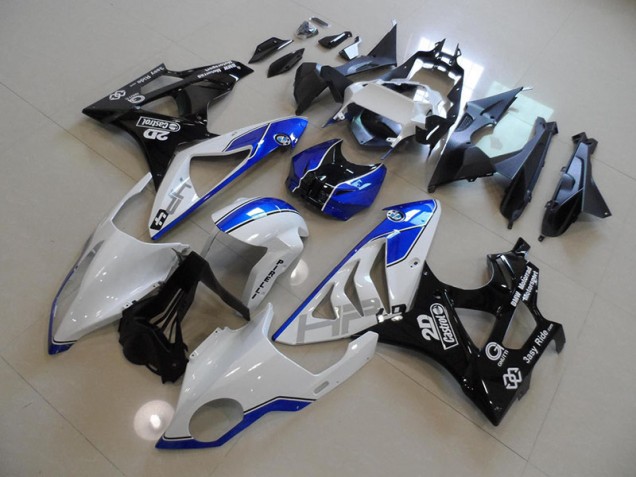 Carénage S1000RR 09-14 - Blanc Bleu Carénage S1000RR 09-14 - Blanc Bleu