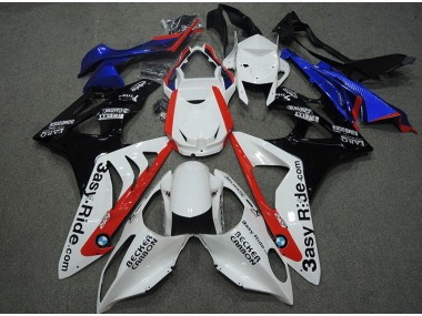 Carénage S1000RR 09-14 - Blanc Bleu Rouge