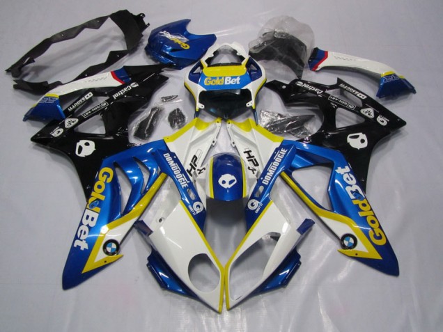 Carénage S1000RR 09-14 - Bleu Blanc GoldBet Carénage S1000RR 09-14 - Bleu Blanc GoldBet