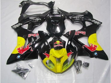 Carénage S1000RR 09-14 - Jaune Noir Red Bull