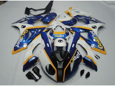 Carénage S1000RR 09-14 - Noir Bleu Blanc GoldBet