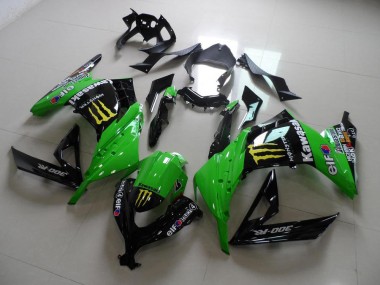 Carénage ZX 300R 13-16 - Vert Monster