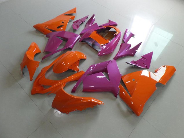 Carénage ZX10R 03-05 - Orange et Rose