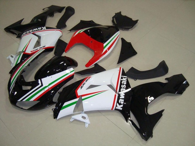 Carénage ZX10R 06-07 - Blanc et Noir Carénage ZX10R 06-07 - Blanc et Noir
