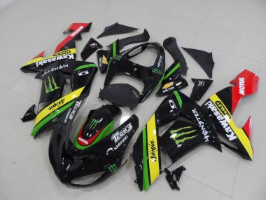 Carénage ZX10R 06-07 - Noir Jaune Monster