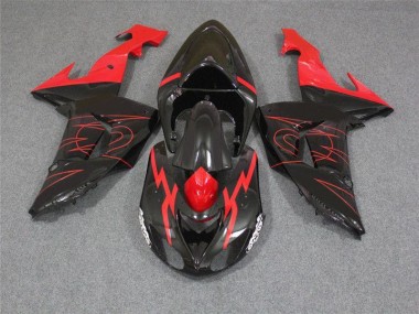 Carénage ZX10R 06-07 - Noir Rouge