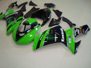 Carénage ZX10R 06-07 - Vert Monster Courses
