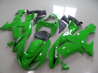 Carénage ZX10R 06-07 - Vert Noir Arrow