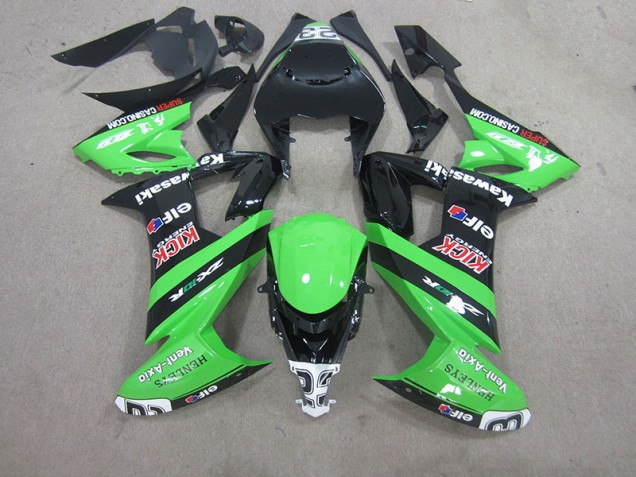 Carénage ZX10R 08-10 - Noir Vert