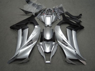 Carénage ZX10R 11-15 - Argent Noir Ninja