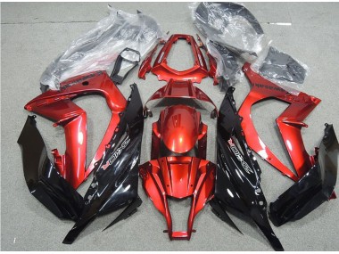 Carénage ZX10R 11-15 - Noir Rouge