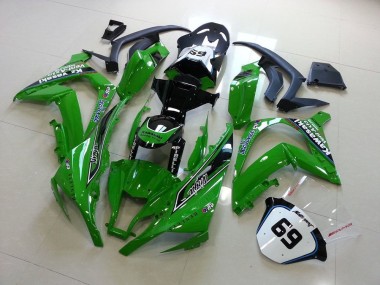 Carénage ZX10R 11-15 - Vert