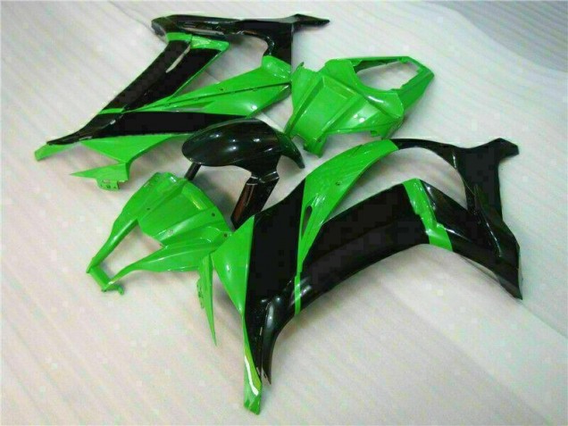 Carénage ZX10R 11-15 - Vert Noir Carénage ZX10R 11-15 - Vert Noir